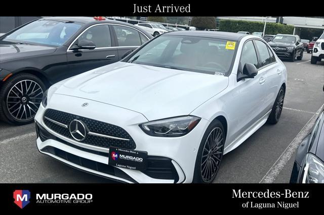 used 2025 Mercedes-Benz C-Class car, priced at $50,000