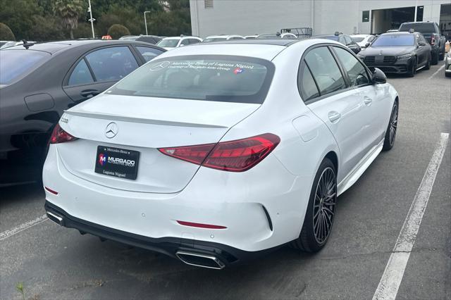 used 2025 Mercedes-Benz C-Class car, priced at $50,000