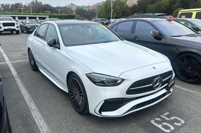 used 2025 Mercedes-Benz C-Class car, priced at $50,000