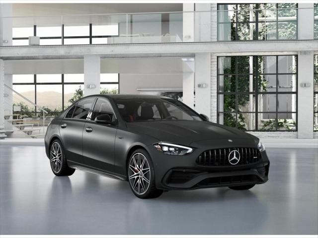 new 2025 Mercedes-Benz AMG C 43 car, priced at $74,105