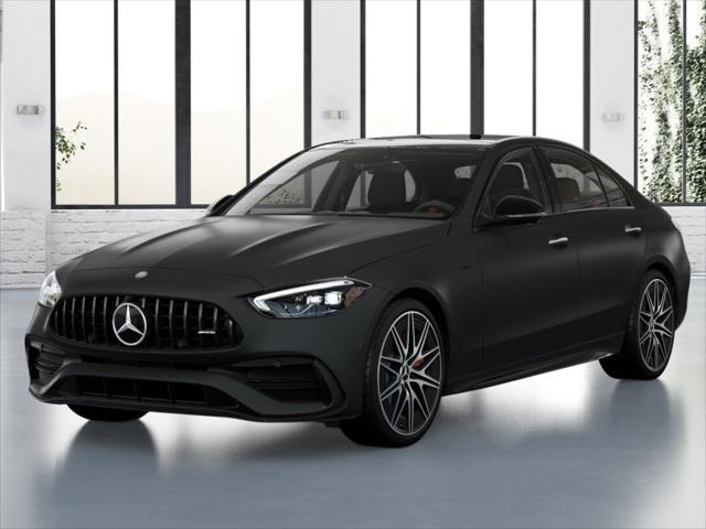 new 2025 Mercedes-Benz AMG C 43 car, priced at $74,105