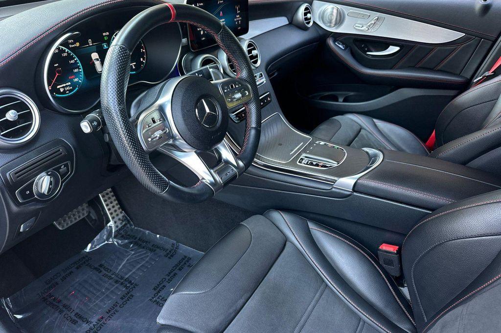 used 2021 Mercedes-Benz AMG GLC 43 car, priced at $42,500
