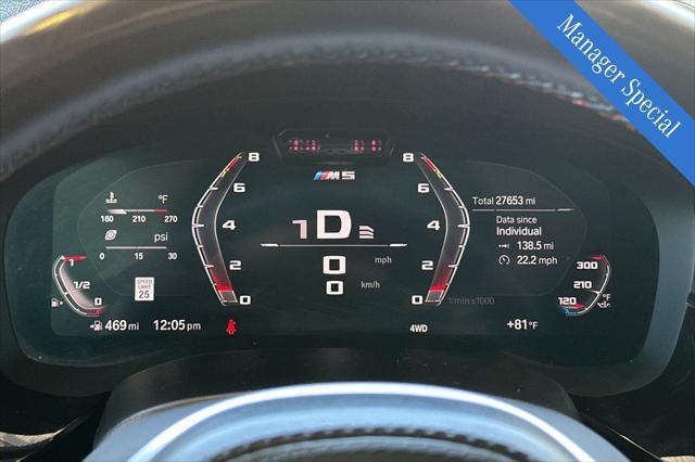 used 2021 BMW M5 car, priced at $75,500