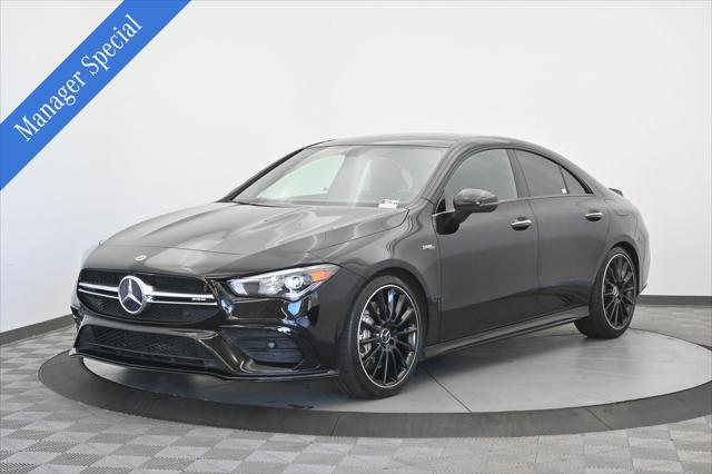 used 2021 Mercedes-Benz AMG CLA 35 car, priced at $38,200