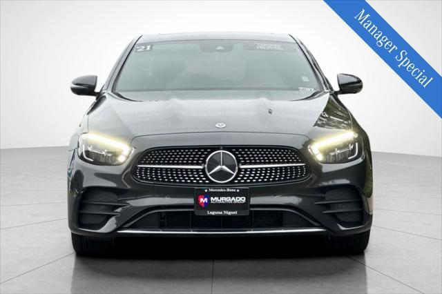 used 2021 Mercedes-Benz E-Class car, priced at $31,474