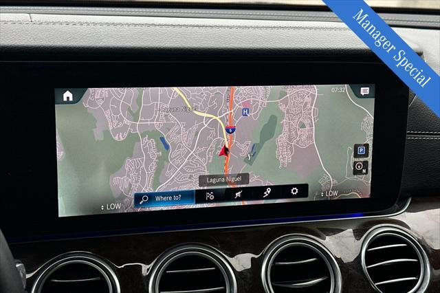 used 2021 Mercedes-Benz E-Class car, priced at $31,474