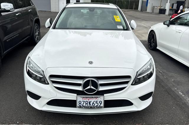 used 2021 Mercedes-Benz C-Class car