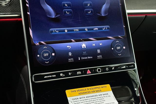 new 2025 Mercedes-Benz AMG S 63 E car, priced at $198,705