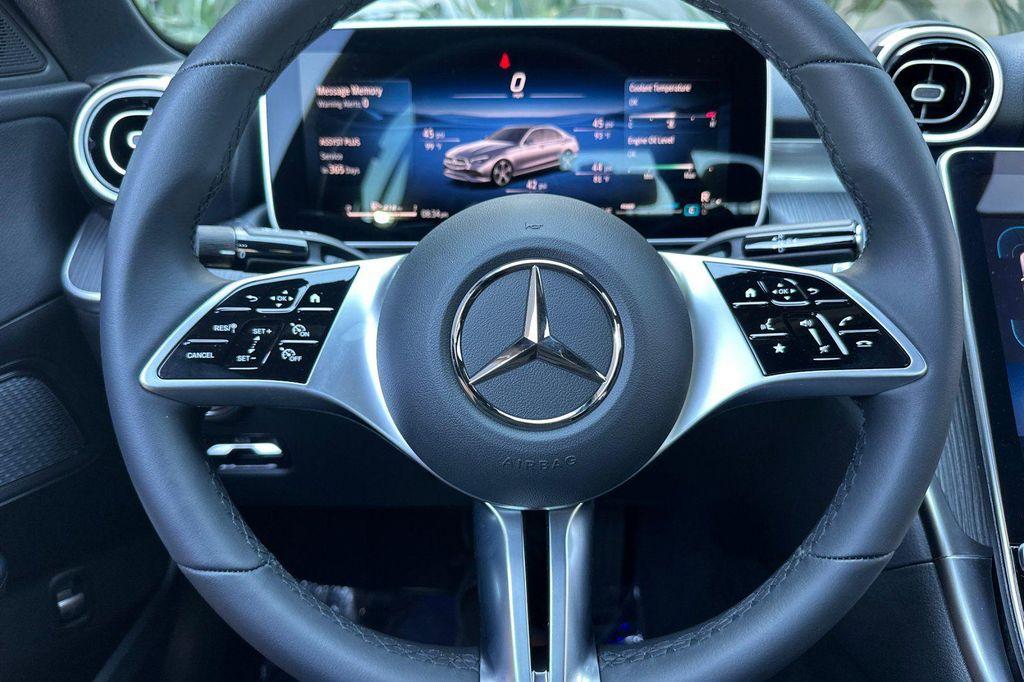 new 2025 Mercedes-Benz C-Class car, priced at $45,835