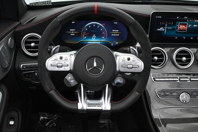 used 2020 Mercedes-Benz AMG C 43 car, priced at $45,890