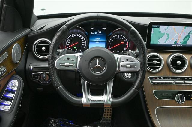 used 2020 Mercedes-Benz AMG C 43 car, priced at $42,000