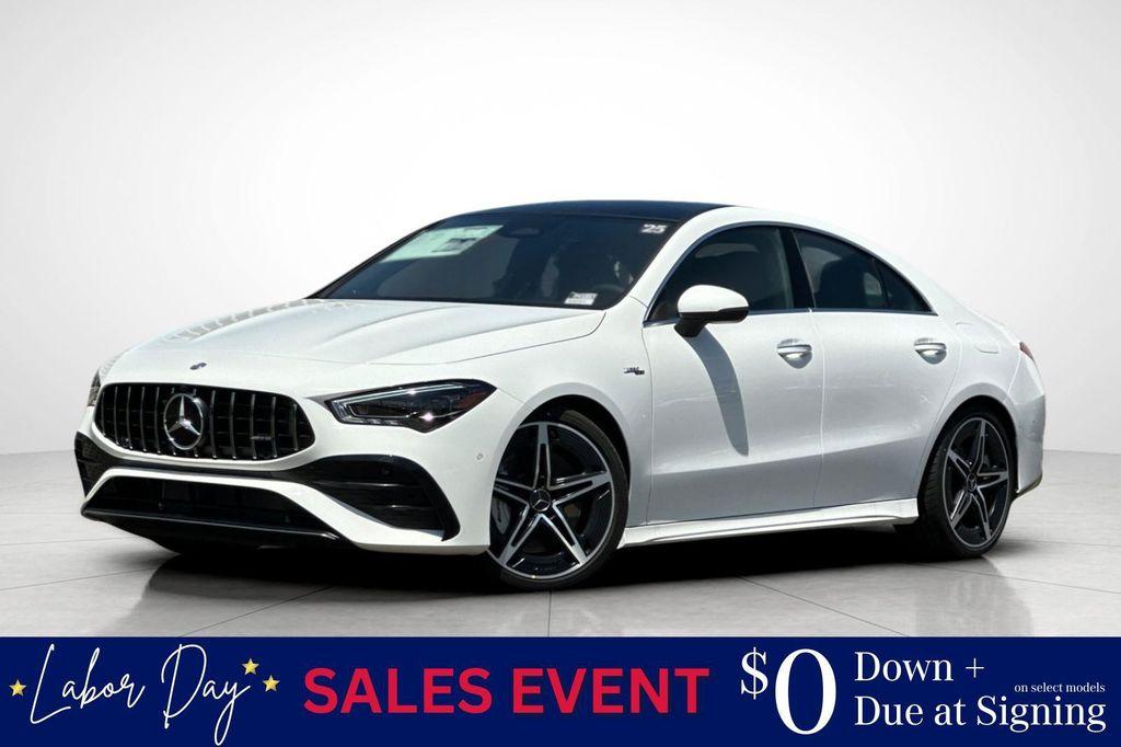 new 2025 Mercedes-Benz AMG CLA 35 car, priced at $60,395
