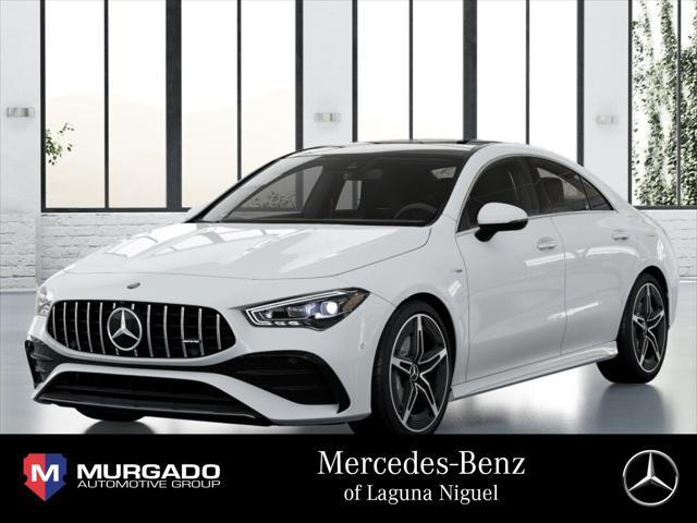 new 2025 Mercedes-Benz AMG CLA 35 car, priced at $60,395