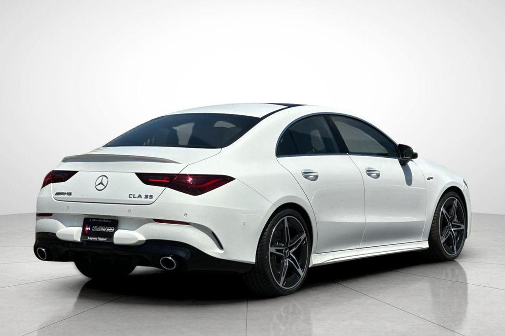new 2025 Mercedes-Benz AMG CLA 35 car, priced at $53,148