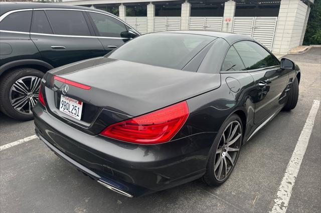 used 2020 Mercedes-Benz SL 550 car, priced at $71,500