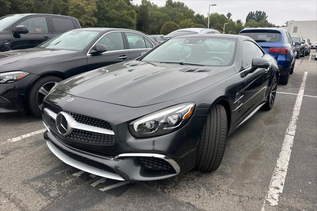 used 2020 Mercedes-Benz SL 550 car, priced at $71,500
