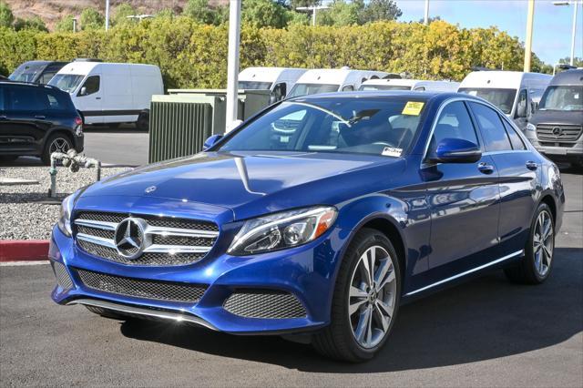 used 2018 Mercedes-Benz C-Class car, priced at $20,000