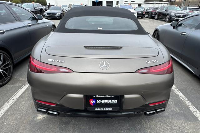 used 2022 Mercedes-Benz AMG SL 55 car, priced at $100,000