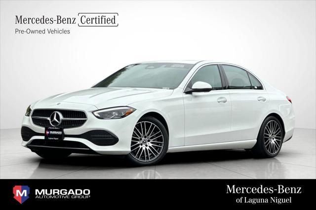 used 2022 Mercedes-Benz C-Class car, priced at $33,300