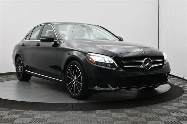 used 2019 Mercedes-Benz C-Class car, priced at $19,500