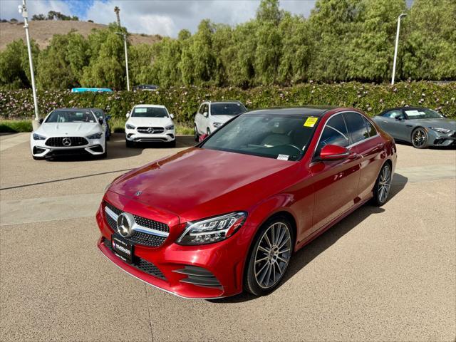 used 2021 Mercedes-Benz C-Class car, priced at $24,025