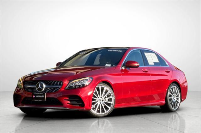 used 2021 Mercedes-Benz C-Class car, priced at $24,025