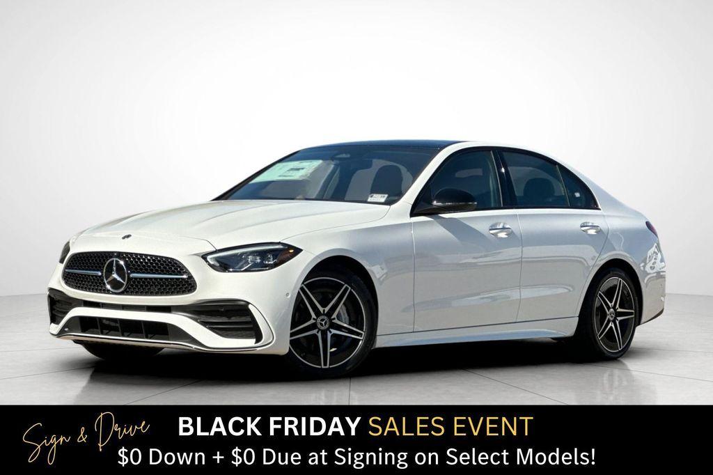 new 2025 Mercedes-Benz C-Class car, priced at $49,223