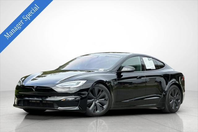 used 2022 Tesla Model S car, priced at $46,500