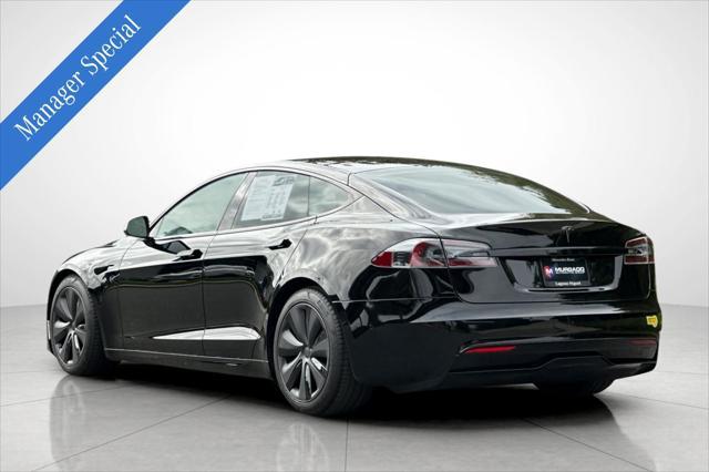 used 2022 Tesla Model S car, priced at $46,500