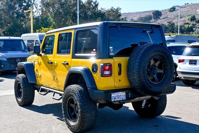 used 2020 Jeep Wrangler Unlimited car, priced at $24,300