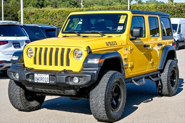 used 2020 Jeep Wrangler Unlimited car, priced at $24,300