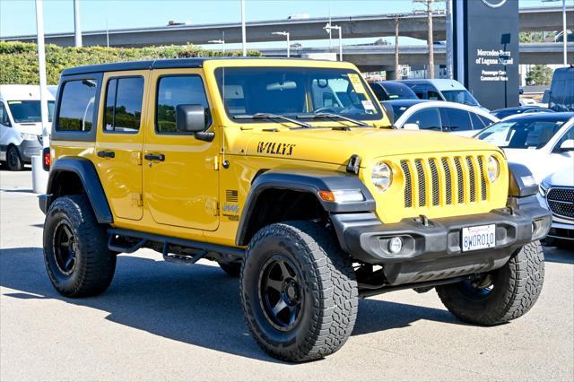 used 2020 Jeep Wrangler Unlimited car, priced at $24,300