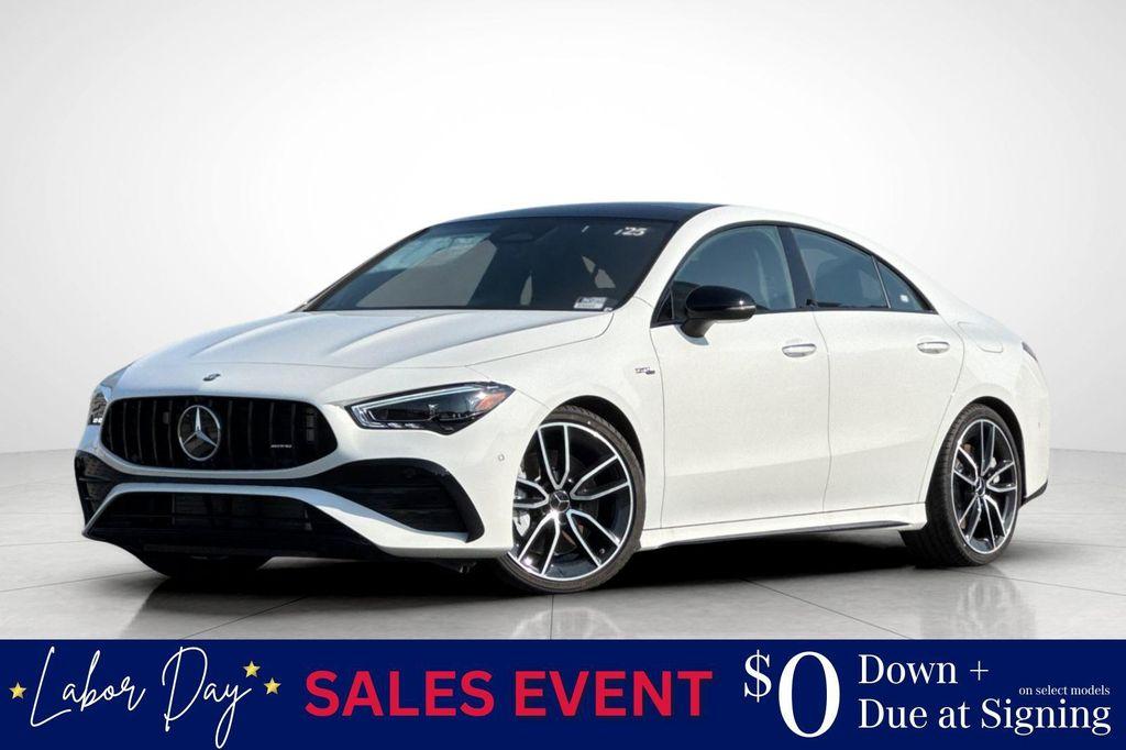 new 2025 Mercedes-Benz AMG CLA 35 car, priced at $61,545
