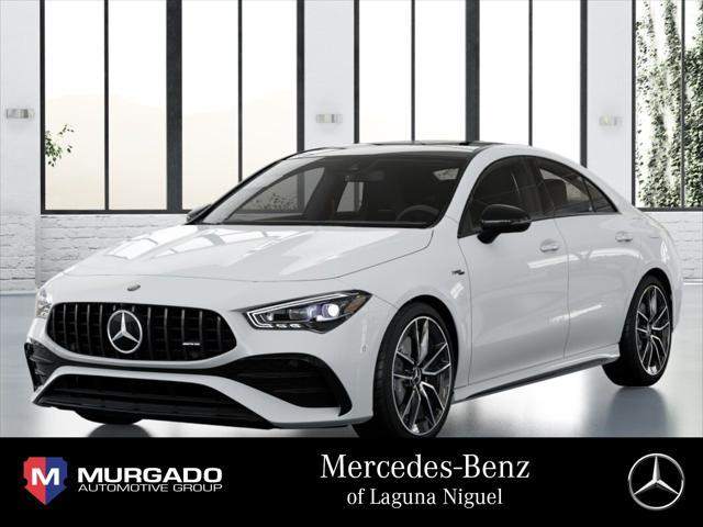 new 2025 Mercedes-Benz AMG CLA 35 car, priced at $61,545