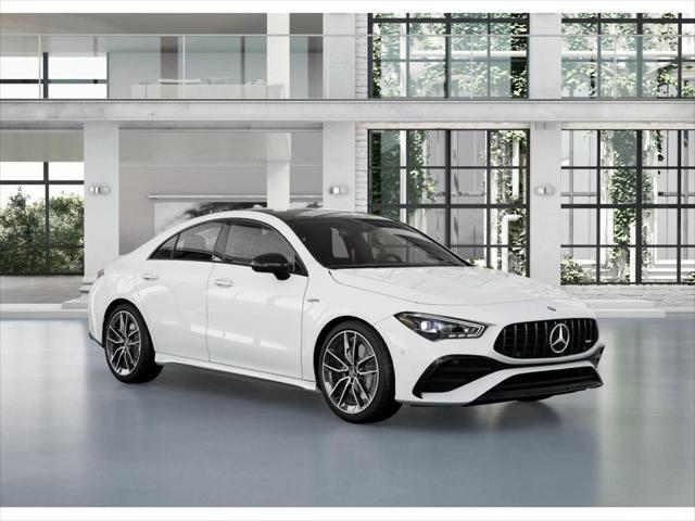 new 2025 Mercedes-Benz AMG CLA 35 car, priced at $61,545