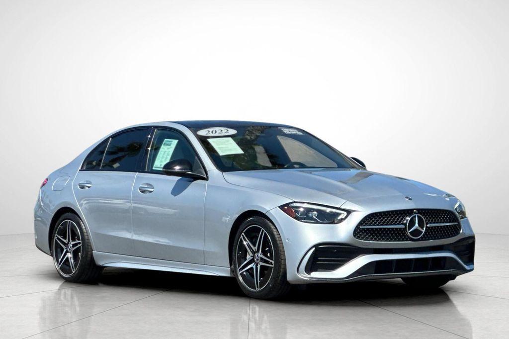 used 2022 Mercedes-Benz C-Class car