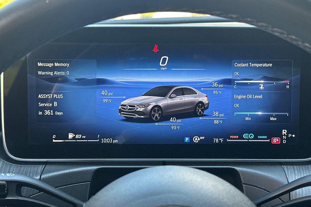 used 2022 Mercedes-Benz C-Class car