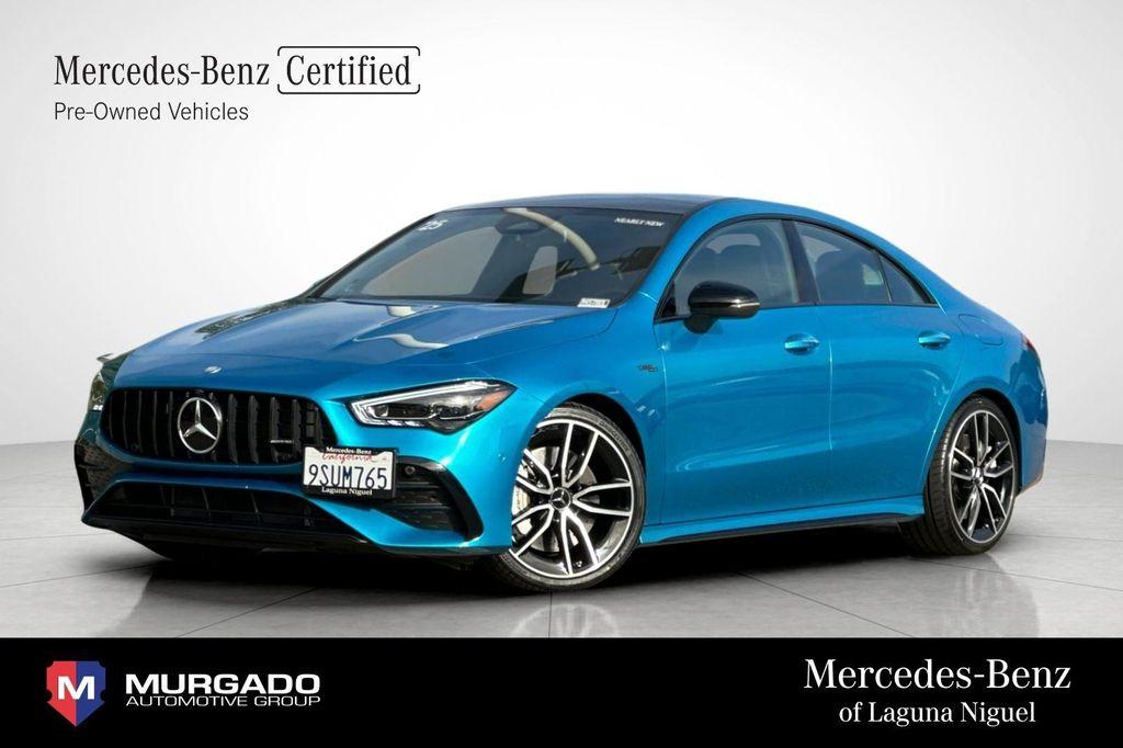 used 2025 Mercedes-Benz AMG CLA 35 car, priced at $56,864