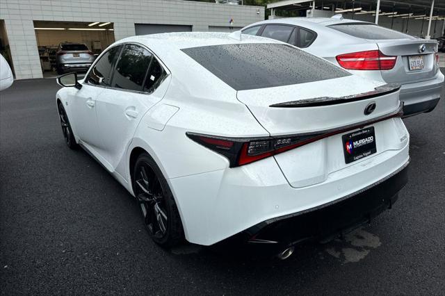 used 2023 Lexus IS 350 car, priced at $42,000