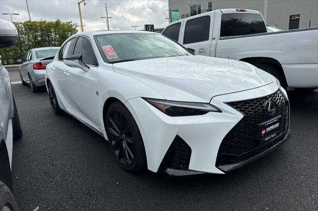 used 2023 Lexus IS 350 car, priced at $42,000
