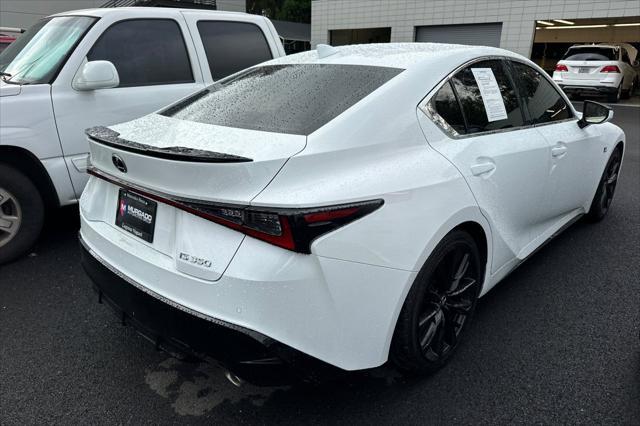 used 2023 Lexus IS 350 car, priced at $42,000