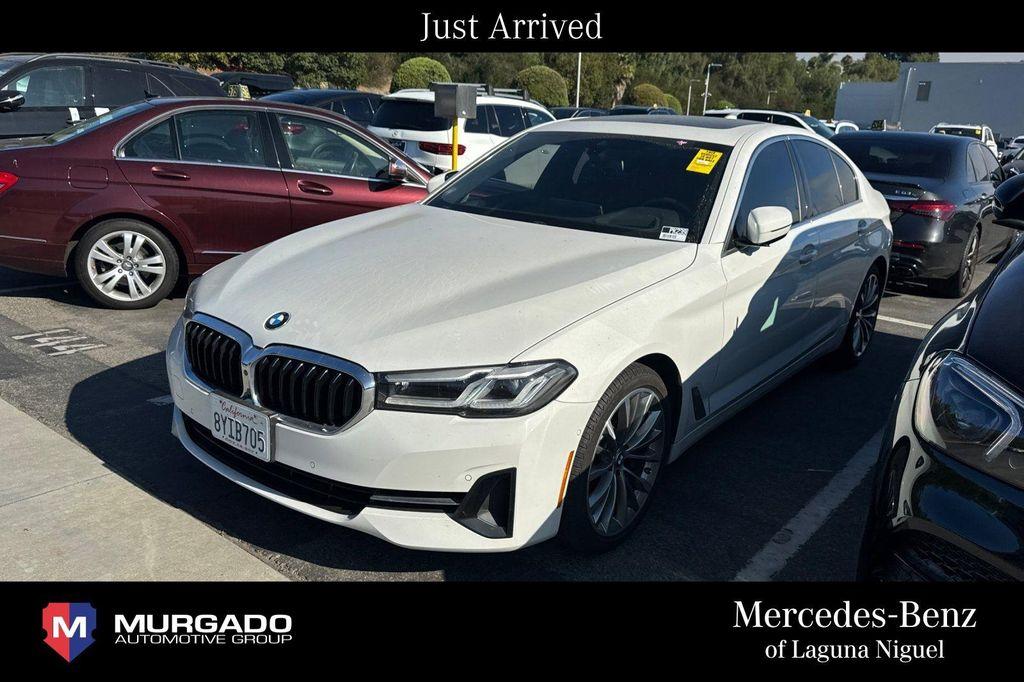 used 2021 BMW 530 car, priced at $29,000
