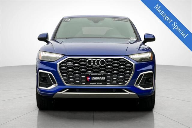 used 2022 Audi Q5 car, priced at $31,000