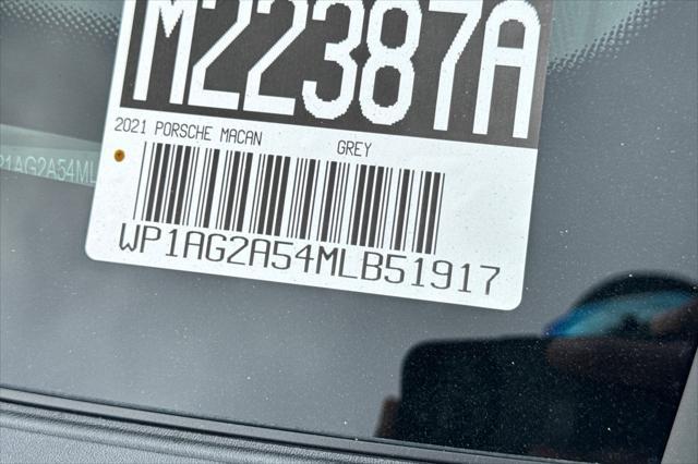 used 2021 Porsche Macan car, priced at $51,500
