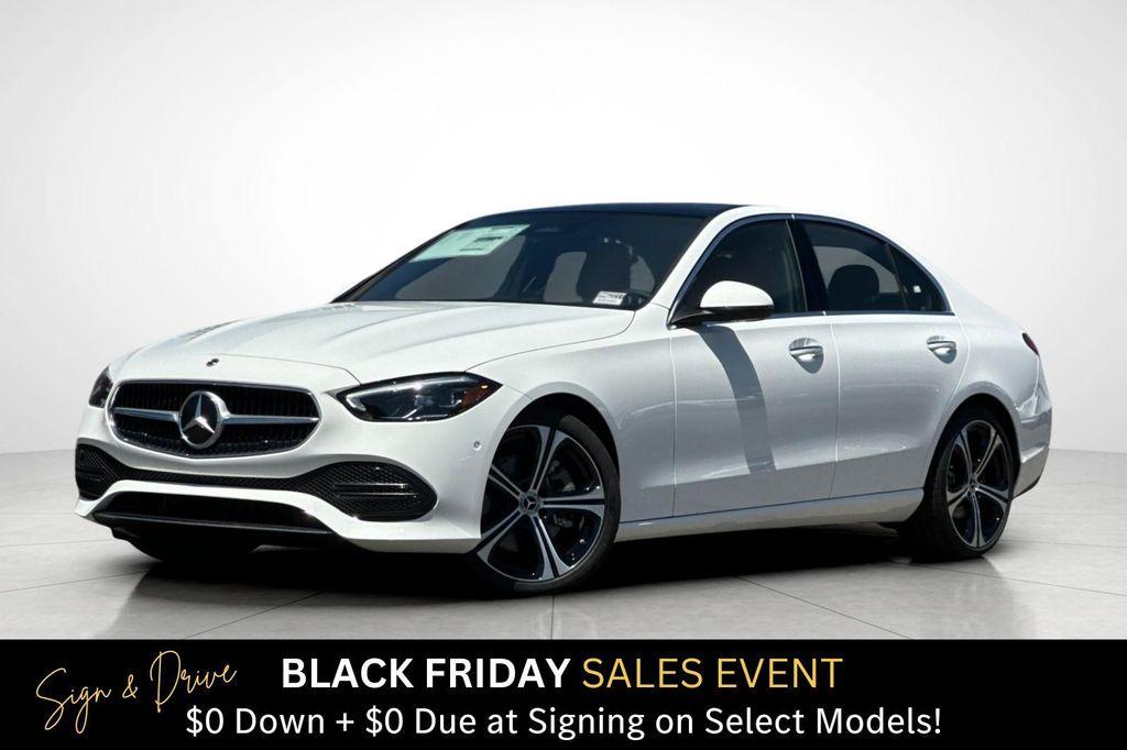 new 2025 Mercedes-Benz C-Class car, priced at $45,866