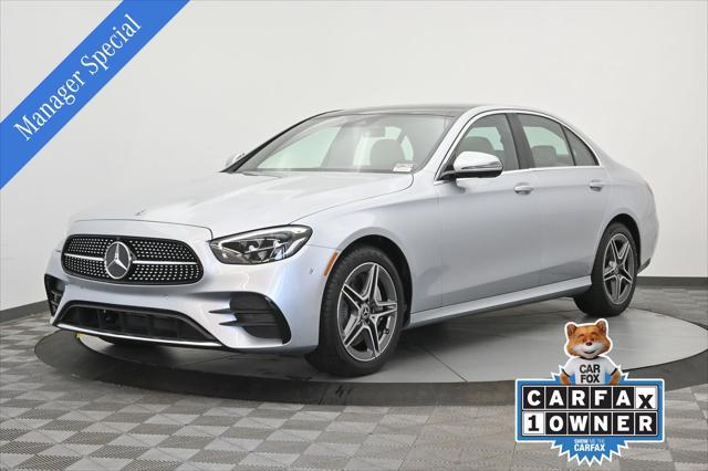 used 2021 Mercedes-Benz E-Class car, priced at $45,326