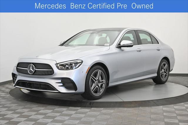 used 2021 Mercedes-Benz E-Class car, priced at $47,989