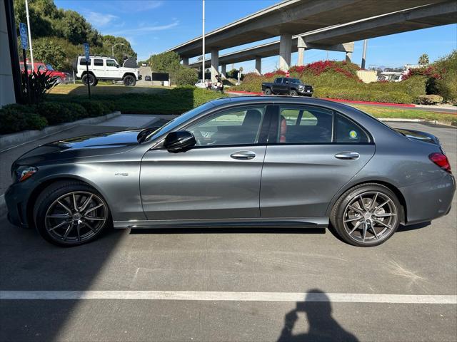 used 2020 Mercedes-Benz AMG C 43 car, priced at $45,000