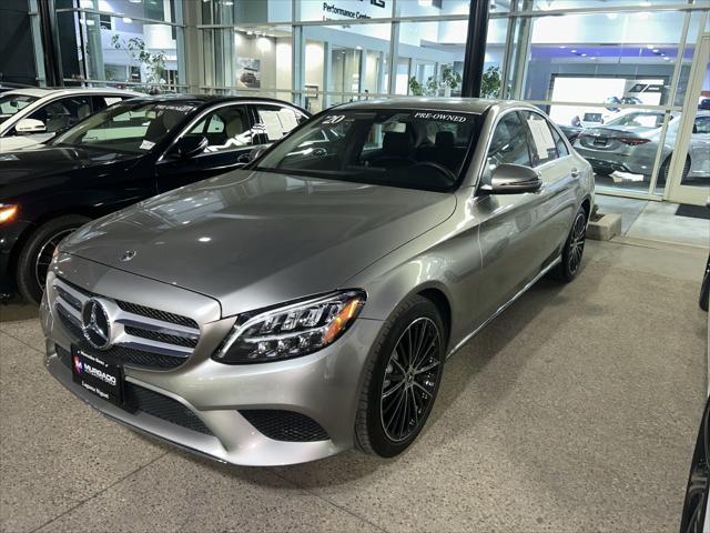 used 2020 Mercedes-Benz C-Class car, priced at $28,000