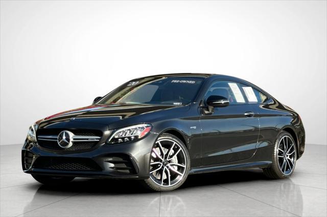 used 2020 Mercedes-Benz AMG C 43 car, priced at $40,000